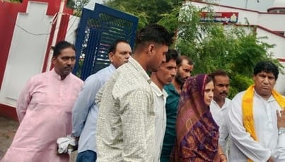 Demand for action against the accused registered in the FIR