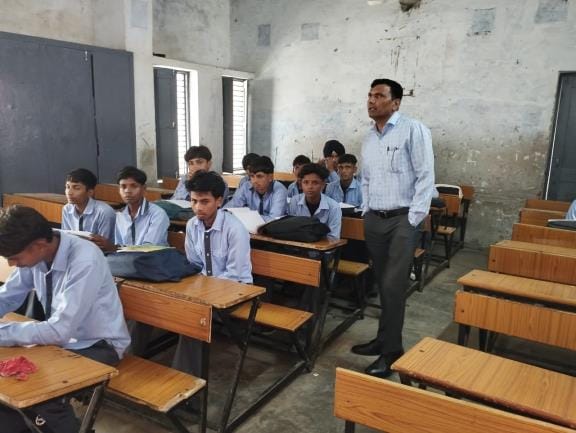 SDM inspected Government Senior Secondary School, Baliala