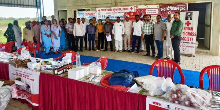 TB screening and health checkup camp was organized in village Suchan, 105 people were examined