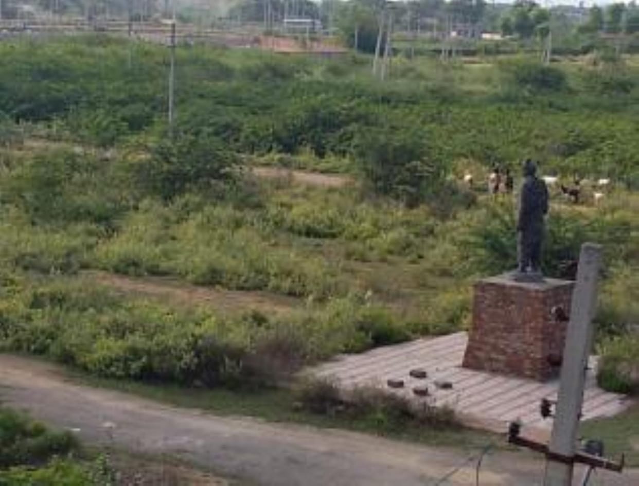 The plan to build a power substation in HUDA sector is stuck between correspondence between two departments
