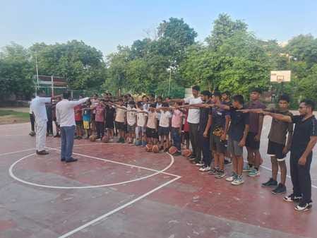 Awareness was created against drug abuse through basketball competition
