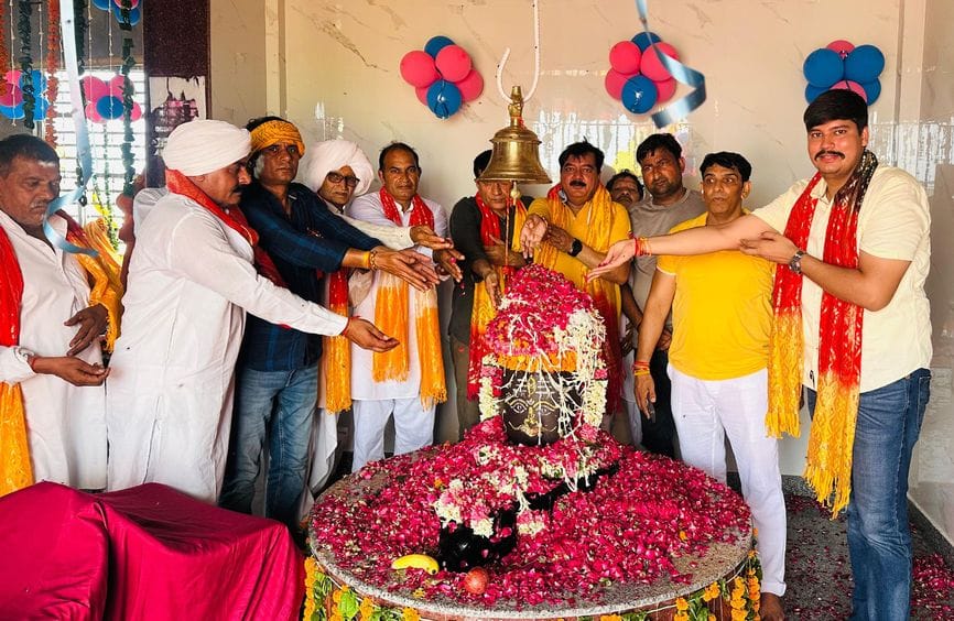 In Shiv Rameshwaram Dham temple, Mahakal was worshipped on the lines of Ujjain