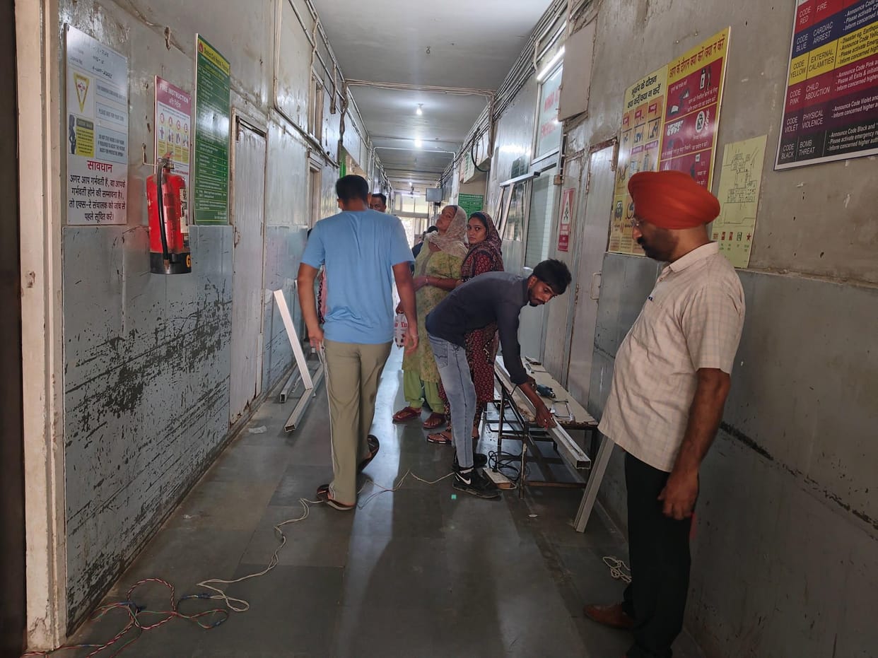 Now there will not be a common route to the emergency ward in the civil hospital