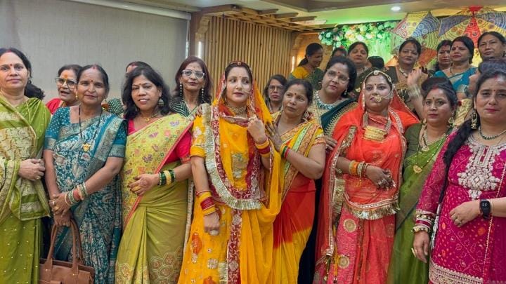 Created a blast in Hariyali Teej festival, sang songs of Sawan