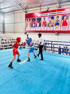 Ambala players showed their strength in football competition