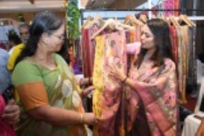 Handmade traditional costumes become the center of attraction