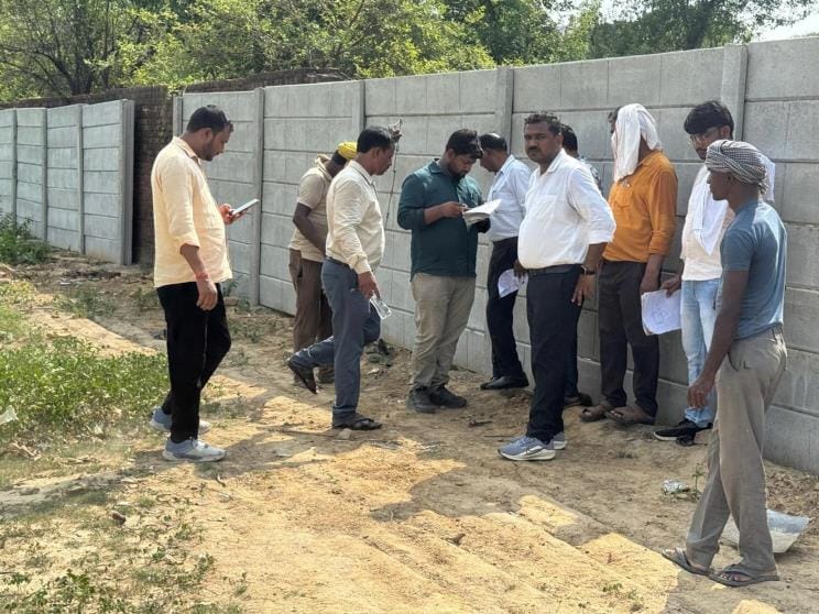 More than 10 feet of land of Inter College found in Karbala