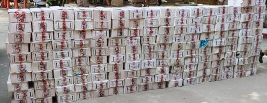 Two accused were arrested for carrying liquor to be consumed during elections