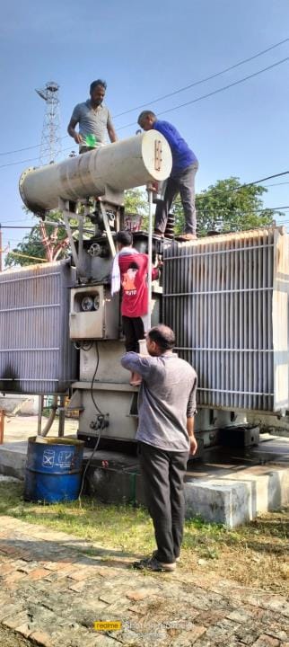 Electricity supply has been disrupted for 15 days due to burning of transformer in Kaulpur