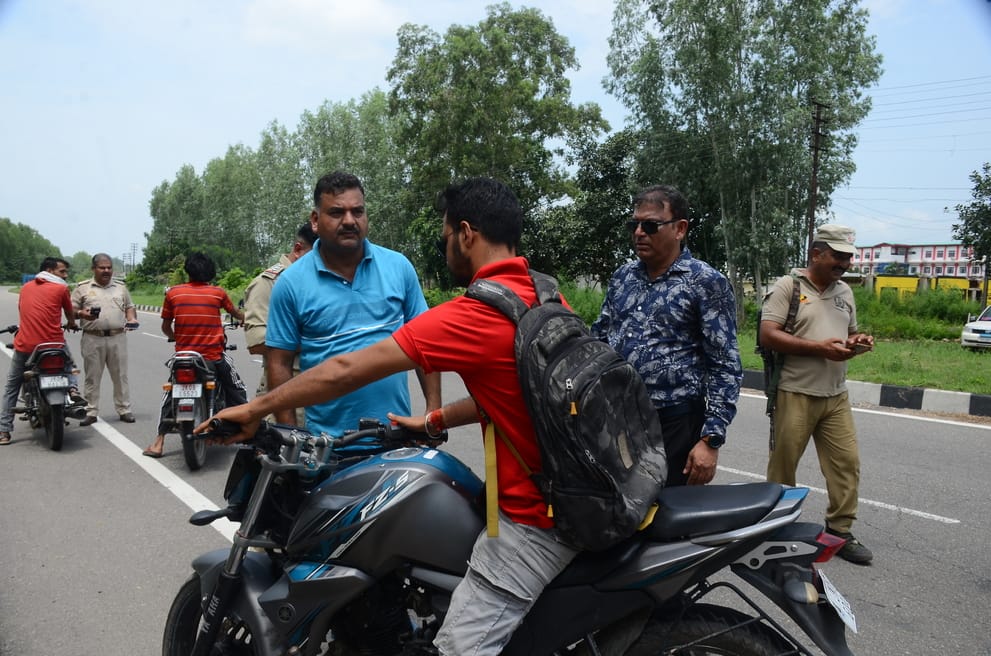 kathua news, traffic news, action news