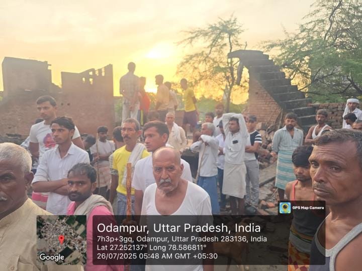 Roof of house collapses, three injured including girl