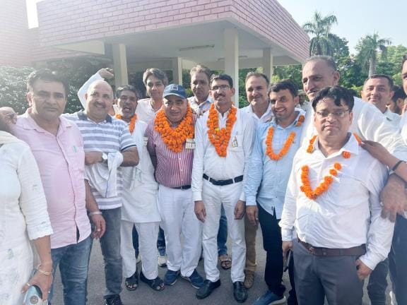 Charandas Atwal became the president of the non-teaching staff union of GJU.