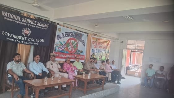 Students of Jukhaala College were made aware to stay away from drugs