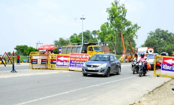 Route diversion implemented, will remain till Monday