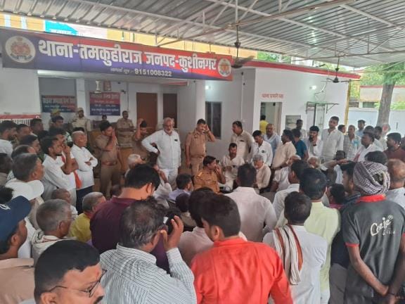 BJP leaders protest, SDO warns of power shutdown