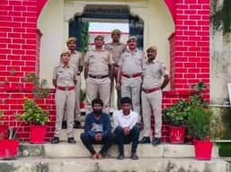 डूंगरपुर पुलिस ने पकड़े दो आरोपी