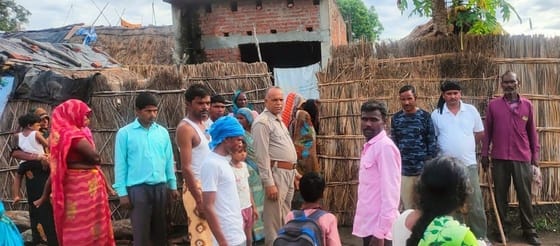 There was panic in Dhaka village after seeing two tigers early in the morning
