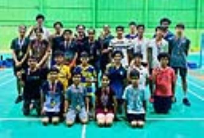 Players won 34 medals in badminton competition