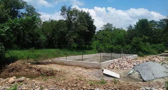 Water storage tank constructed at Bhalwani with Rs. 10 lakh