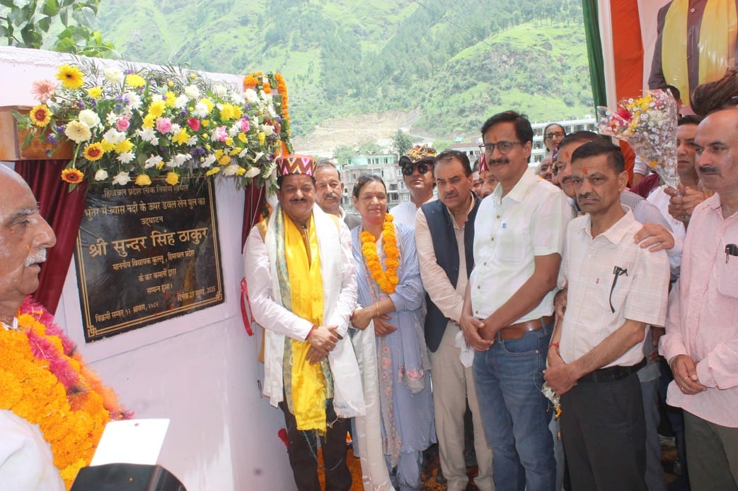 The scene will change in a year, Bhuntar will become a transport city: Sundar
