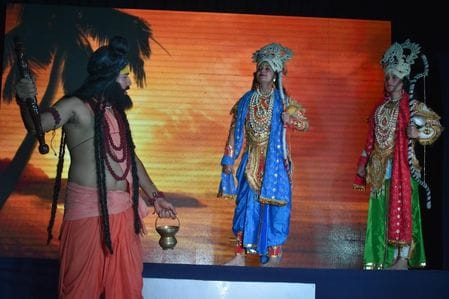 Seven artists from Mahindergarh performed