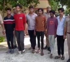 The young men and women arrested from the hotel were sent to jail, police examined the CCTV footage