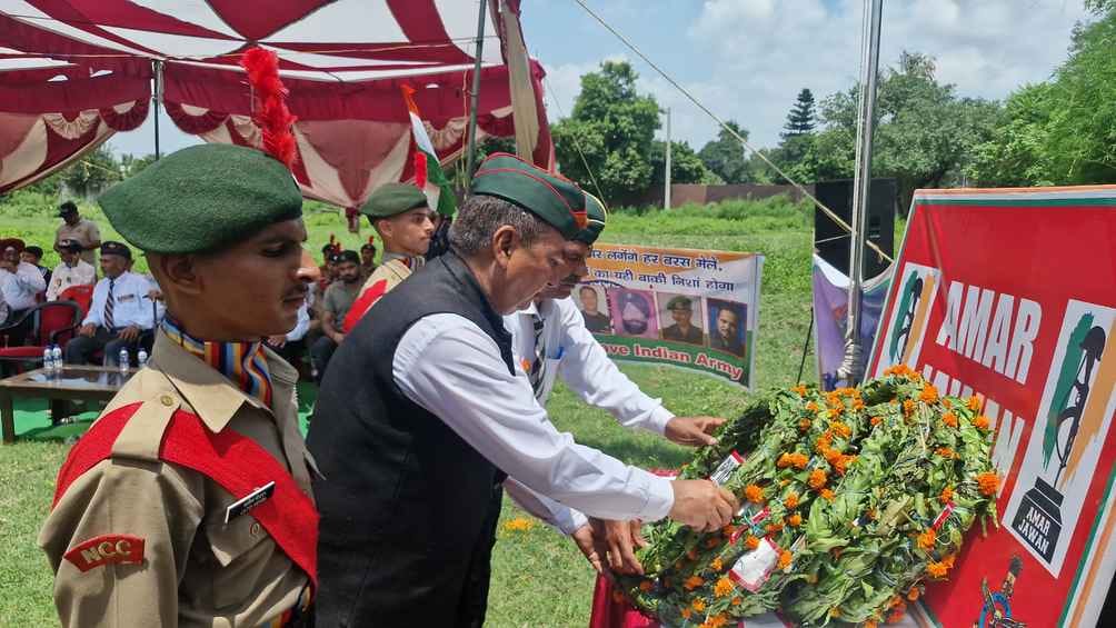 kathua news, exserviceman news, kargil vijay diwas news