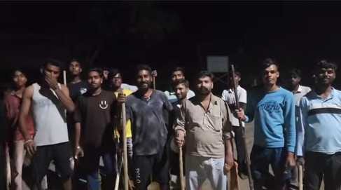 Drones created panic in rural areas, people came out on the streets with sticks