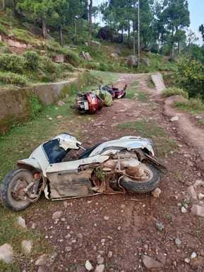Ramnagar Panchayat, Amroh, Vehicle Broken