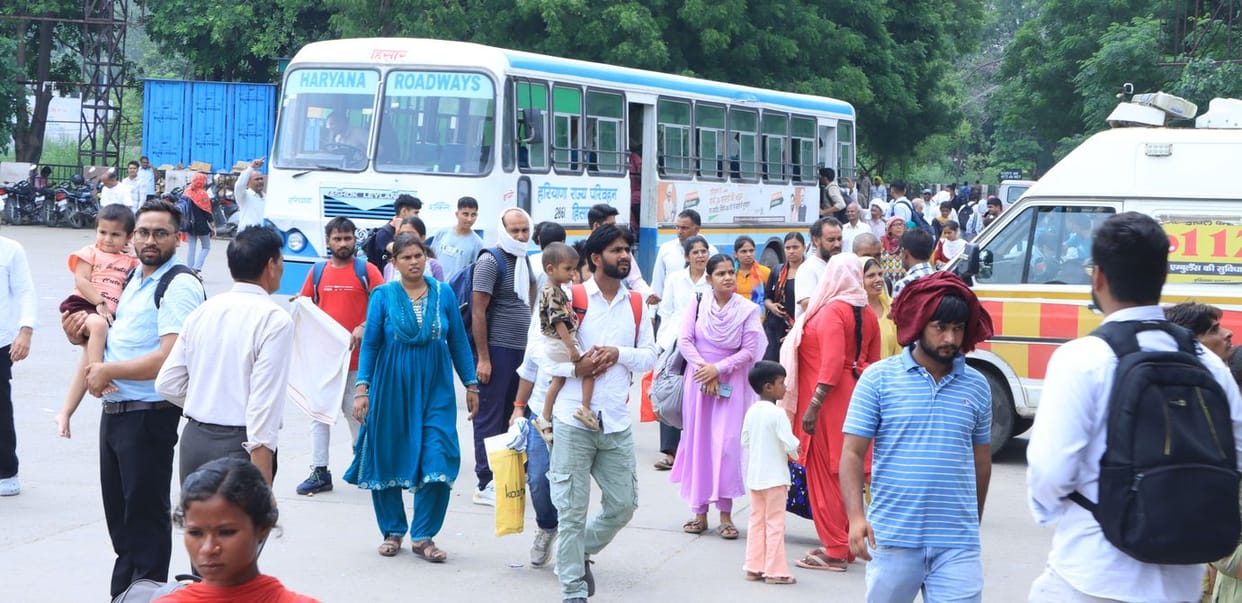 30,826 candidates appeared for the exam at 68 centres in the district, 1894 were absent