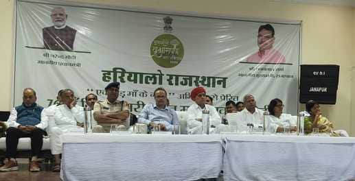 ‘हरियालो राजस्थान’ और ‘एक पेड़ मां के नाम’ अभियान