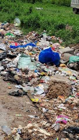 Villagers demanded cleanliness in Teharki Milk