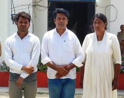 Three people including a couple arrested for conversion