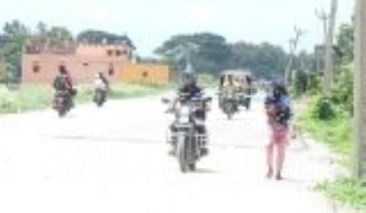 65 km long journey...no place for shade