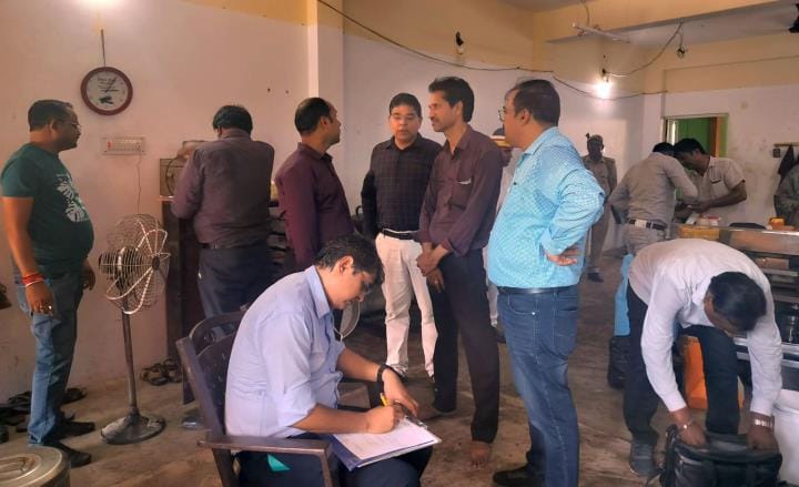 Raid on Fateh Rice Mill and Saraswati Sweets, 451 bags of flour seized