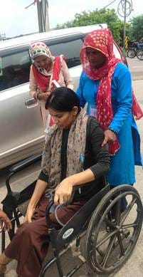 23 Divyangjan candidates were taken from home to the examination center