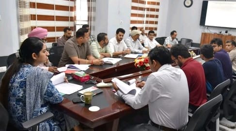 Udhampur, DC Held Meeting, Saloni Rai Address