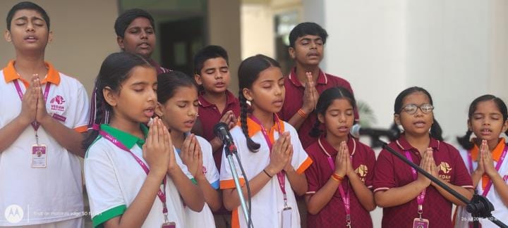 Kargil Vijay Diwas celebrated in Vedam World School