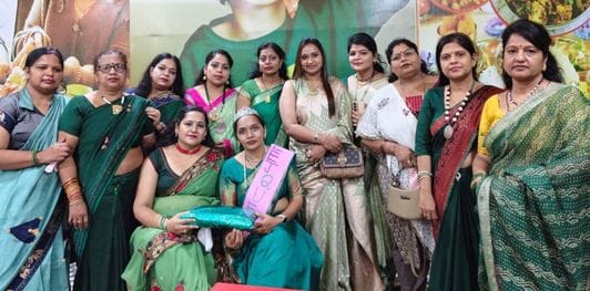 Women celebrated Hariyali Teej by singing Malhar