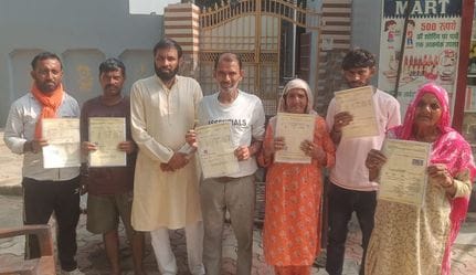 Protest held over cutting of ration card