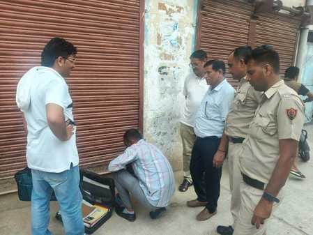 Samples of medicines taken from pesticide warehouse were sealed