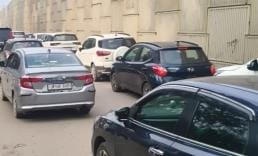 Jam near Nadarganj intersection from afternoon to evening