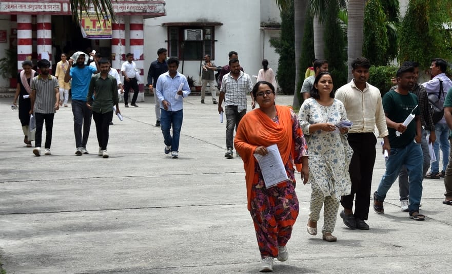 30.75% candidates appeared for RO, ARO exam in the district