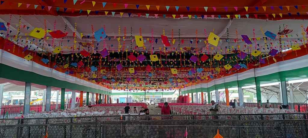 Preparations for the state level Teej program are complete, women from other districts will participate