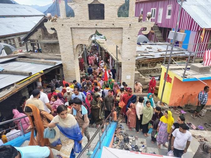 machail Mata Yatra, Piligrims Reached , Maa Chandi Temple