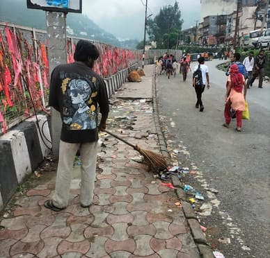 Katra, Strike End, Cleaning Workers join Duty