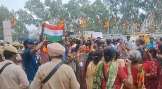  बूढ़ा अमरनाथ यात्रा का राजोरी में भव्य स्वागत।