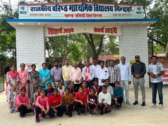 Ginda's players won the zonal competition