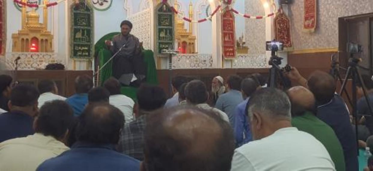 Majlis-e-Hussain teaches truth, goodness and virtue