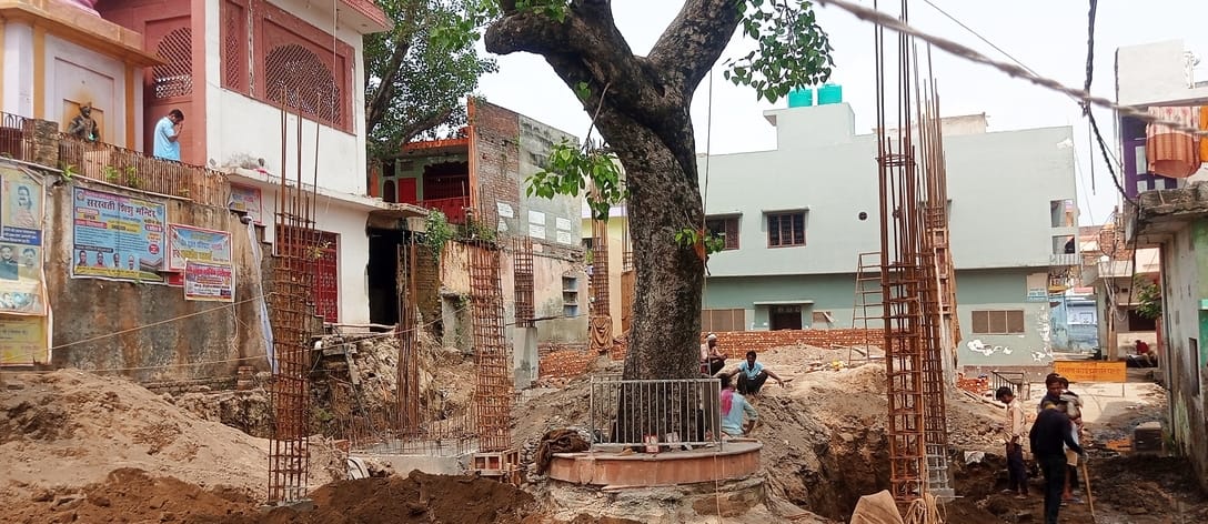 The construction of the drain is in its final stage, a multipurpose hall will be built soon